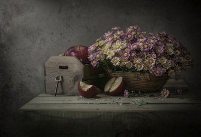 Flores e Maçãs Melancólicas de Margareth Perfoncio