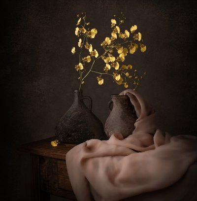 Orquídeas Amarelas Melancólicas de Margareth Perfoncio