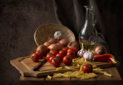 Ingredientes rústicos italianos de Margareth Perfoncio