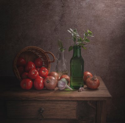 Ingredientes para uma cozinha rústica de Margareth Perfoncio