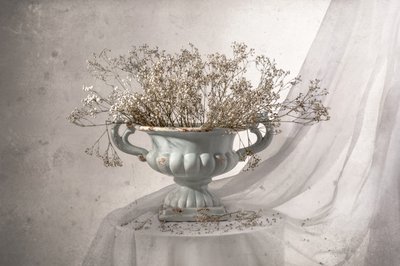 Natureza morta floral em estilo Shabby Chic de Margareth Perfoncio
