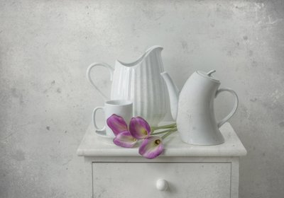 Natureza morta em estilo Shabby Chic de Margareth Perfoncio