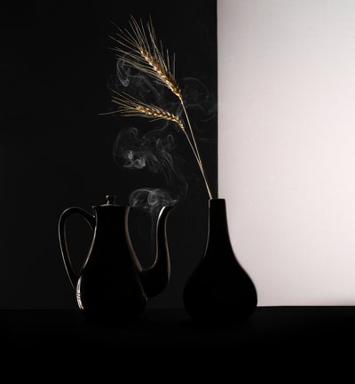 Bule a vapor «Golden Wheat» de Margareth Perfoncio