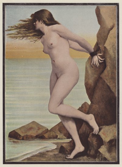 Andrômeda (lito colorido) de Marguerite Arosa