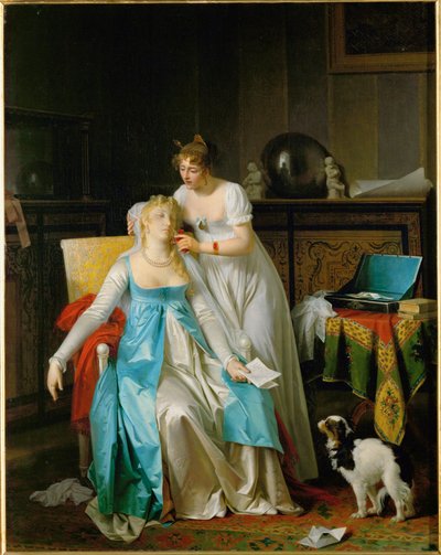 Más notícias. Exposto no Salão de 1804 ... de Marguerite Gerard