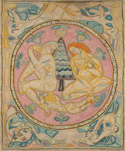 A família (em memória de um verão nas montanhas brancas) de Marguerite Zorach