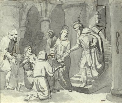 O milagre das flores de Santa Casilda de Marià Fortuny Marsal