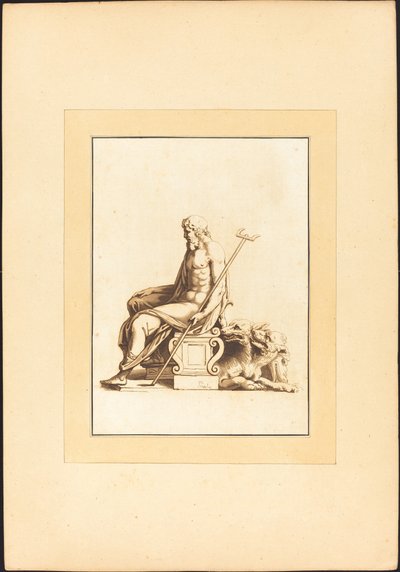 Plutão de Maria Catharina Prestel after Giulio Romano