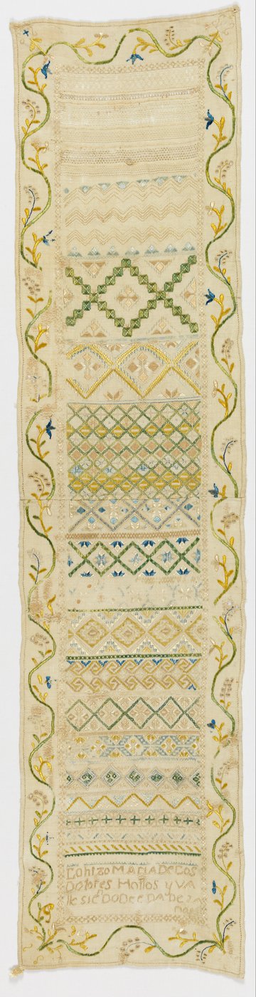 Sampler de Maria De Cos
