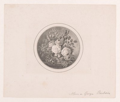 Flores em um vaso de Maria Geertruida de Goeje Barbiers (attributed to)