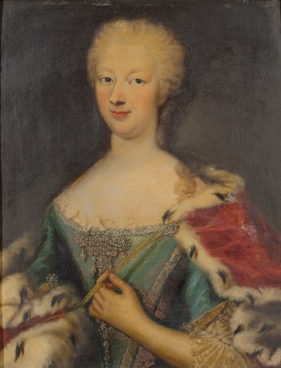 Polixena de Hesse-Rotenburg 1706-1735, Rainha da Sardenha, primeiro terço do século XVIII. de Maria Giovanna Clementi