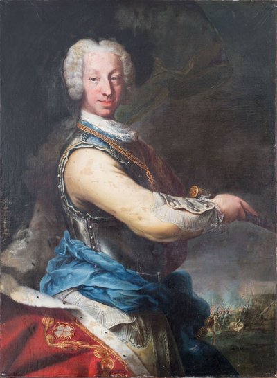 Retrato de Carlos Emanuel III de Maria Giovanna Clementi