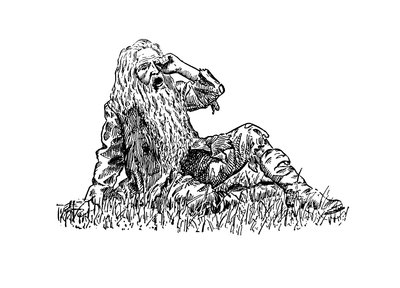 Rip Van Winkle (litografia) de Maria Louise Kirk