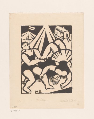 Gaukler (título original sobre o objecto) de Maria Uhden (signed by artist)