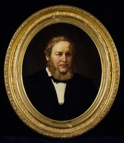 Gustaf Johan Mechelin; pintura de Maria Wiik