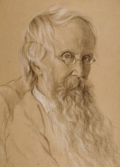 Retrato do pai da artista de Maria Wiik