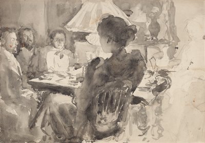 Após o jantar Conversa de Maria Yakunchikova