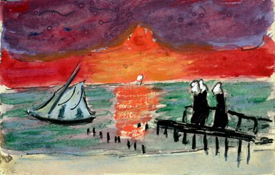 Mar Báltico, década de 10 de Marianne von Werefkin