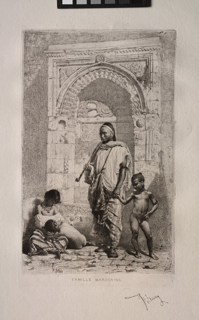 Família marroquina de Mariano Fortuny y Marsal