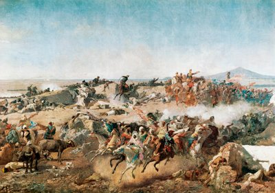 A Batalha de Tetouan (Tetouan) de Mariano Fortuny y Marsal