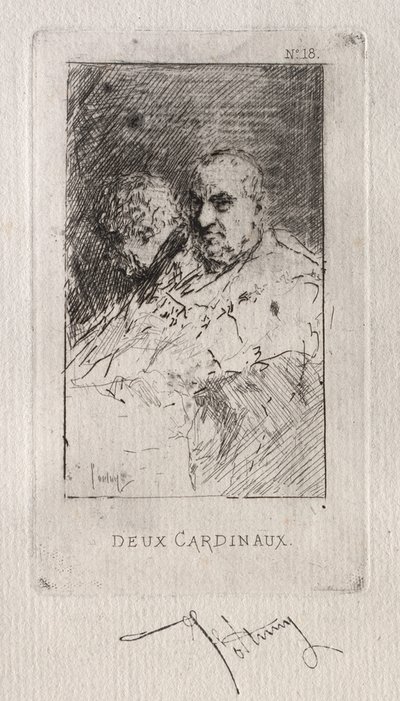 Dois Cardeais de Mariano Fortuny y Marsal