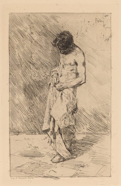 Un Pouilleux (Buscador de Pulgas) de Marià Fortuny