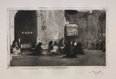 Igreja de São José em Madri. de Mariano José María Bernardo Fortuny y Carbó