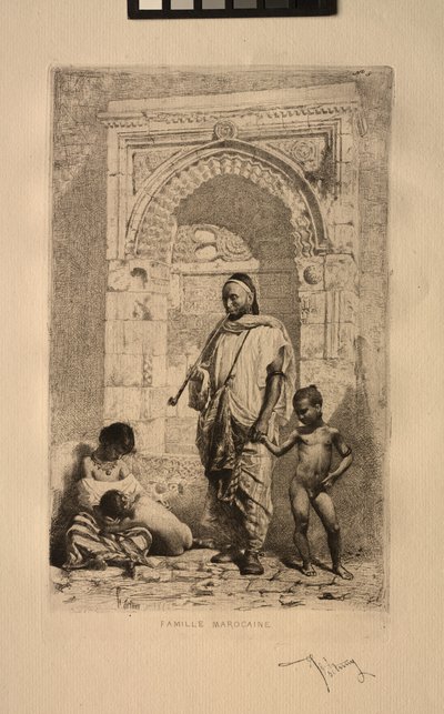 Família marroquina, 1862. de Mariano José María Bernardo Fortuny y Carbó