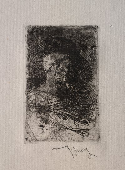 Muletier. de Mariano José María Bernardo Fortuny y Carbó