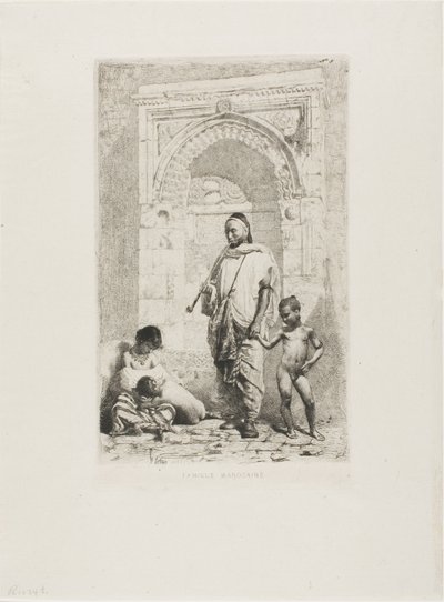 Família marroquina de Mariano Fortuny y Marsal
