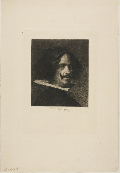 Retrato de Velasquez de Mariano Fortuny y Marsal