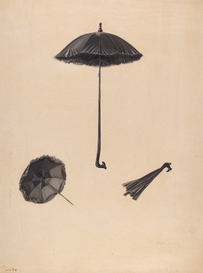 Guarda-sol, c. 1938. de Marie Alain