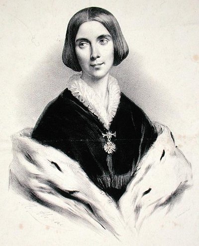 Madame Catinka de Dietz (litho) de Marie Alexandre (after) Alophe