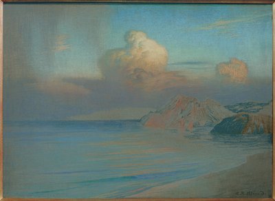 Le Nuage - A nuvem de Marie Auguste Emile Rene Menard