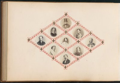 The Madame B Album, 1870s. de Marie-Blanche-Hennelle Fournier