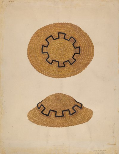 Chapéu de criança, 1936. de Marie Famularo