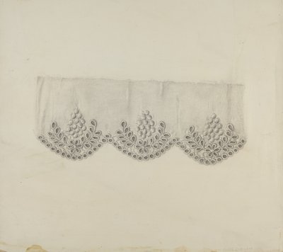 Bordado Edging, c. 1938. de Marie Famularo