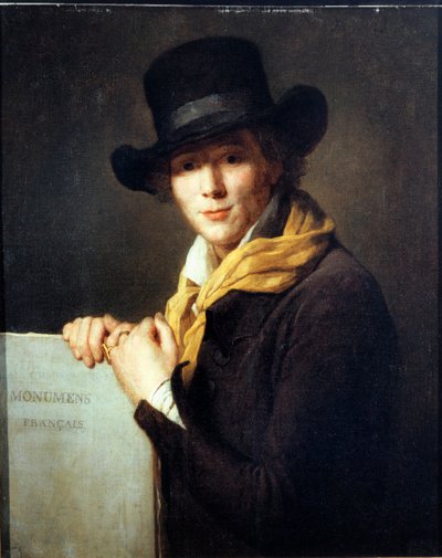 Retrato de Alexandre Lenoir 1761-1839, 1796. de Marie Genevieve Bouliard