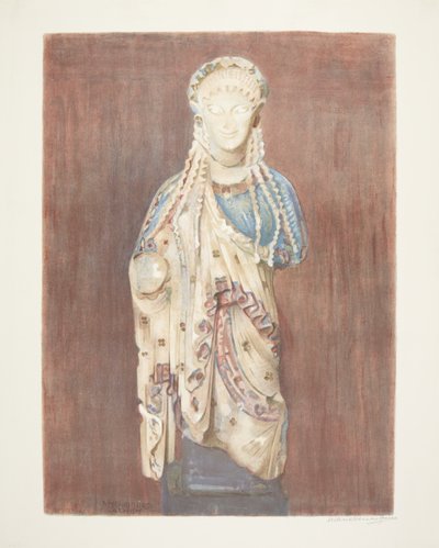 Kore grego arcaico (Atenas) de Marie Henriques