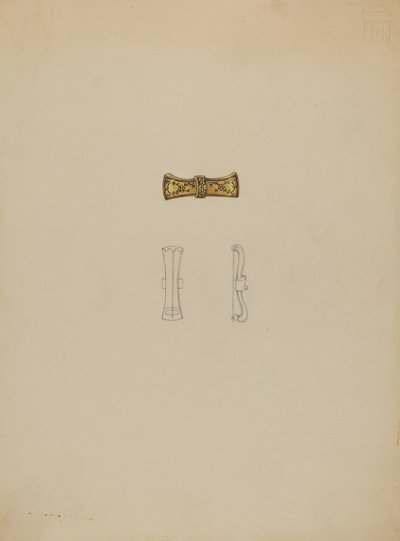 Brooch, c. 1936. de Marie Mitchell