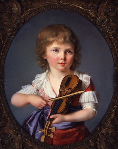 Mestre Henri Gabiou tocando violino de Marie Victoire Lemoine
