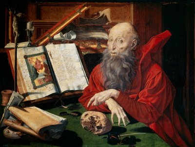 São Jerônimo, 1547 de Marinus van Roejmerswaelen