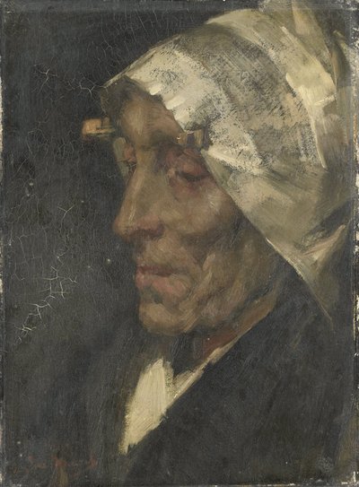Mulher do pescador de Marinus van der Maarel