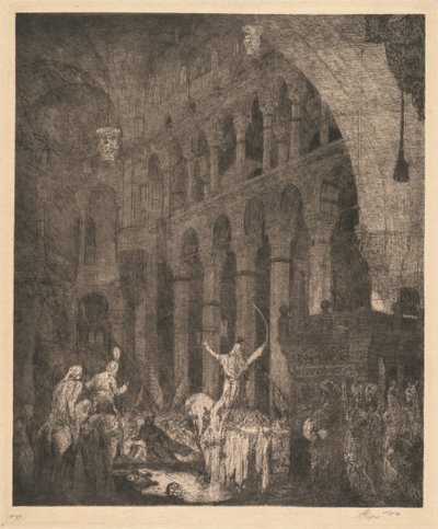 Mohammed II no Aye Sophia de Marius Alexander Jacques Bauer