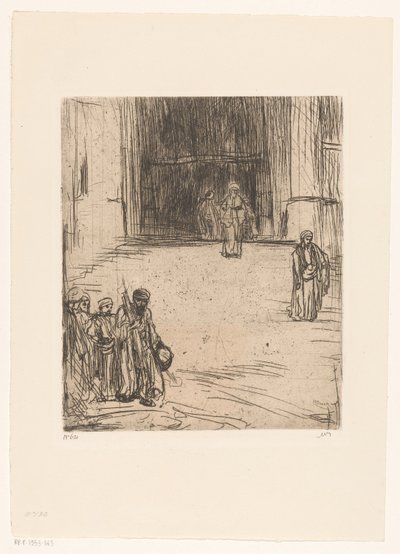 Mesquita em Constantinopla de Marius Bauer (signed by artist)