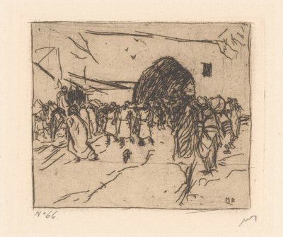 Portão em Constantinopla de Marius Bauer (signed by artist)