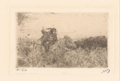 Cavaleiro de Marius Bauer (signed by artist)