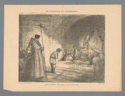 A Reconciliação das Religiões (título no objeto) de Marius Bauer