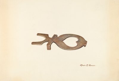 Bootjack, c. 1938. de Marius Hansen