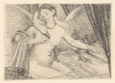 Leda e o cisne de Marius Holleman